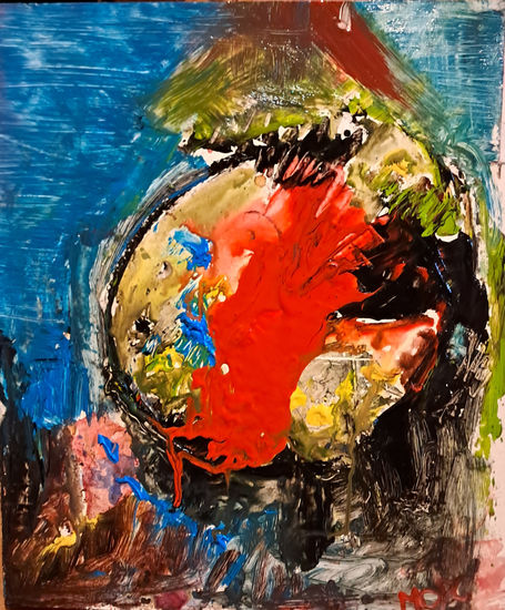 El dinosaurio que se come el mundo Acrylic Panel Others