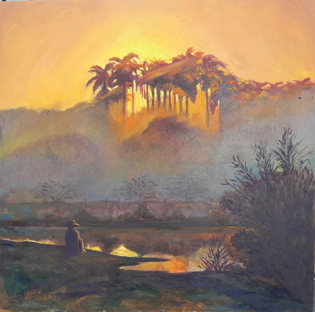 Contemplando mi paisaje