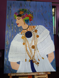 Pollera Panameña