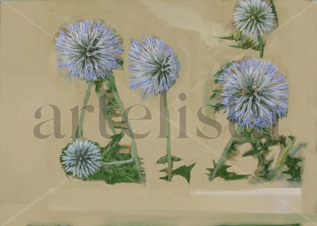2025 - imprexpresionismo - flores de Castilla La Mancha XXI 