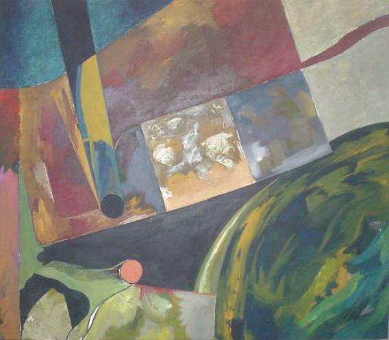 Silueta con carro Oil Panel Still Life Paintings