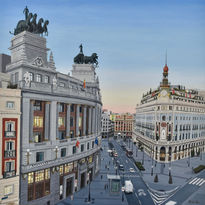 Madrid amanecer...