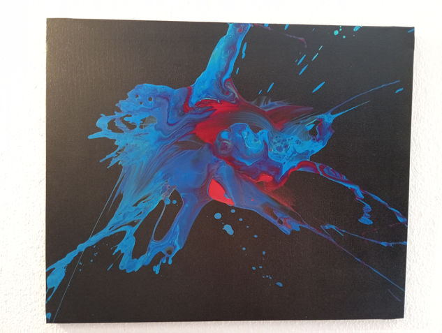 Marea Acrylic Canvas Marine Painting
