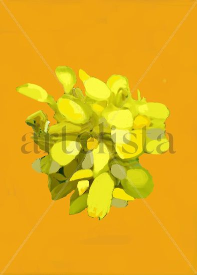 imprexpresionismo - flores de Castilla La Mancha XXVIII 