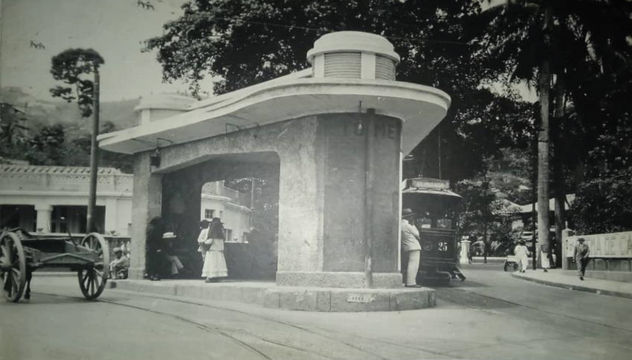 ANTIGUA ROCA TARPEYA CARACAS VENEZUELA, POR JAIME ALBANEZ