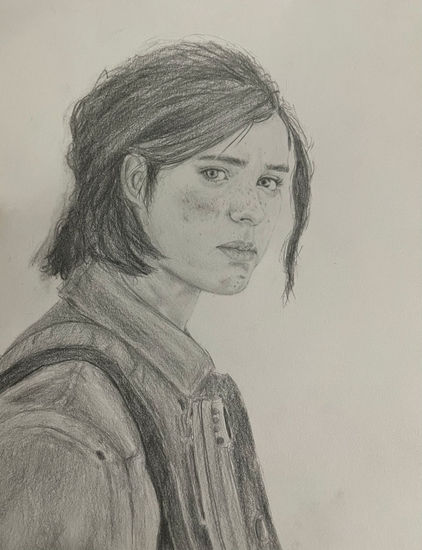 Ellie Williams The Last of Us Pencil