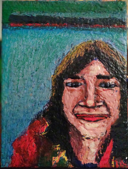 Selfie Acrílico Tela Figura