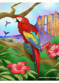 Guacamaya venezolana