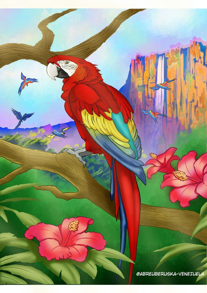 Guacamaya venezolana