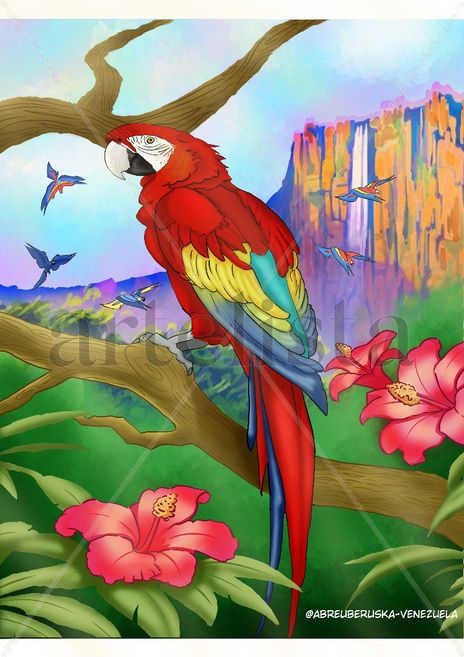 Guacamaya venezolana