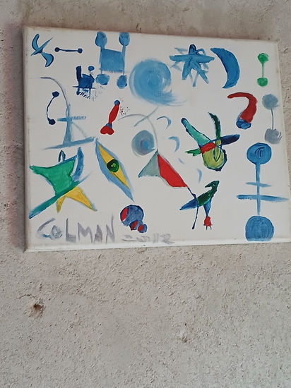 Untitled Oil Canvas Figure Painting