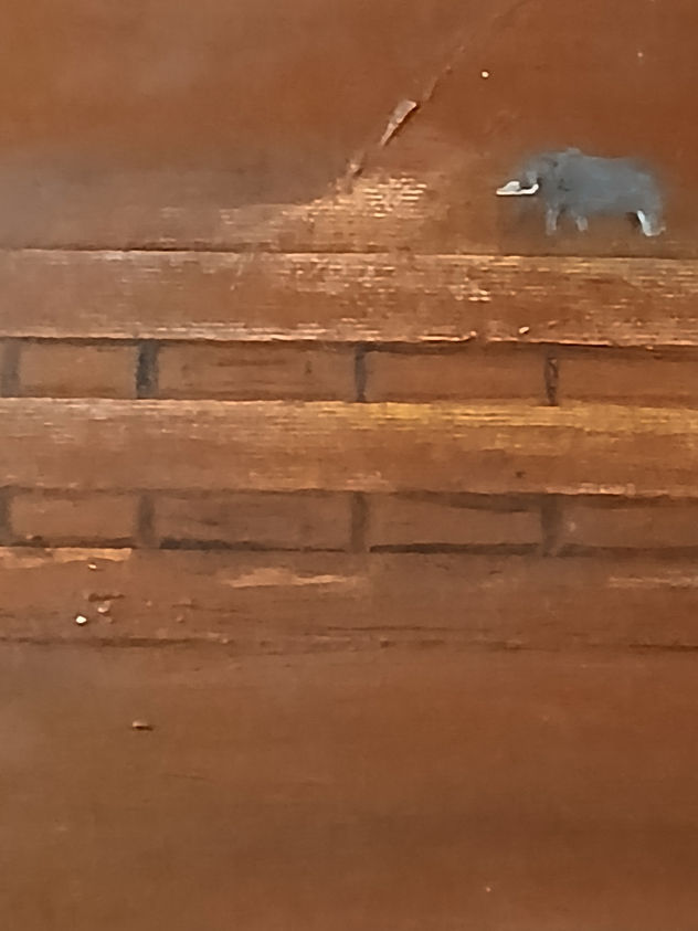elephant on furniture
