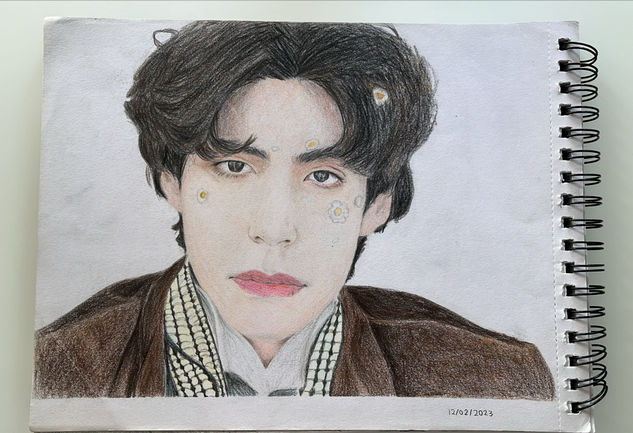 BTS V Kim taehyung Pencil