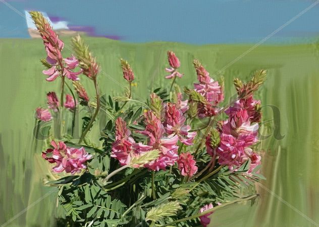 2025 - imprexpresionismo - flores de Castilla La Mancha XXXIV