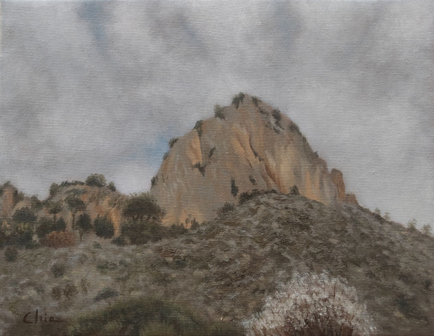 Atmósfera invernal Oil Canvas Landscaping