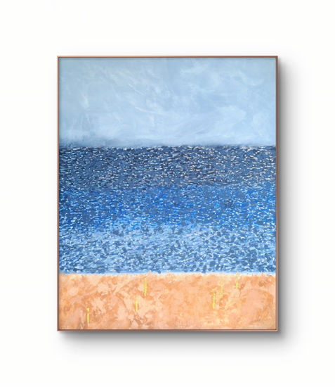 Thalassa IV Mixed media Canvas Landscaping