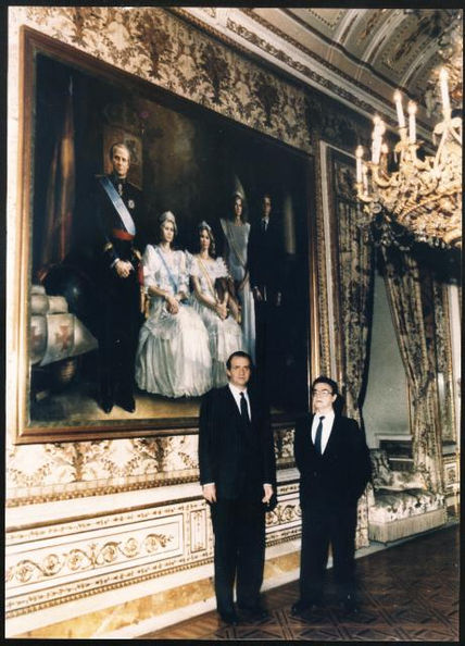 entrega del retrato...