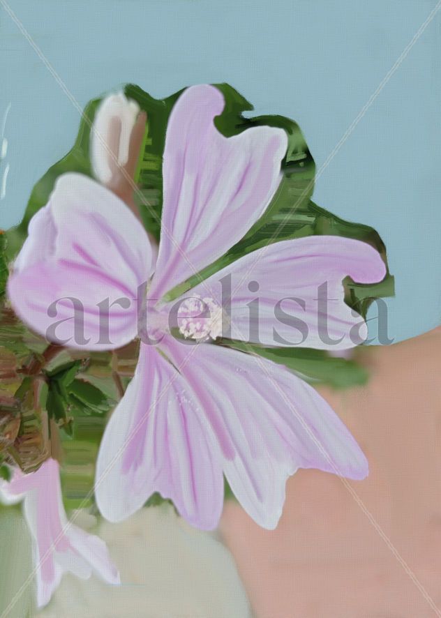 imprexpresionismo - flores de Castilla La Mancha XXXV