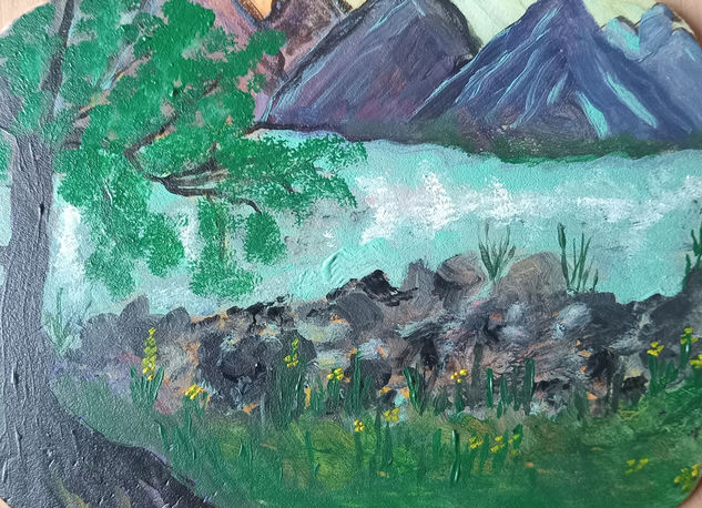 Villa Traful (Bariloche) Acrílico Otros Paisaje