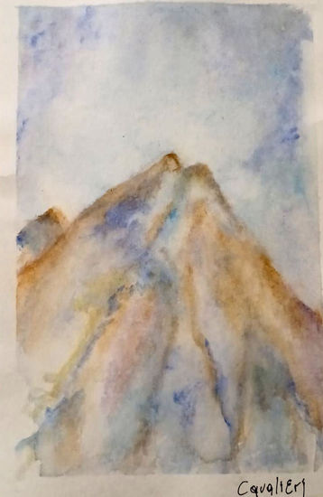 los siete colores Watercolour Paper Landscaping