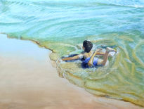 Jugando con las olas