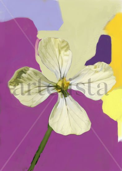 imprexpresionismo - flores de Castilla La Mancha XLVII 