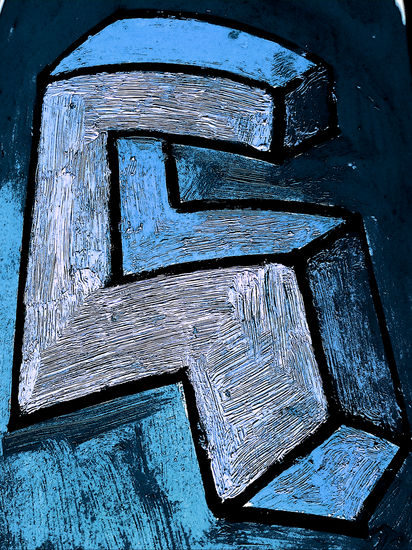 Hierro 49 Oil Panel Figure Painting