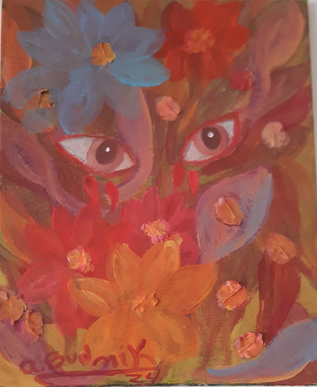 El mundo llora Acrylic Canvas Others