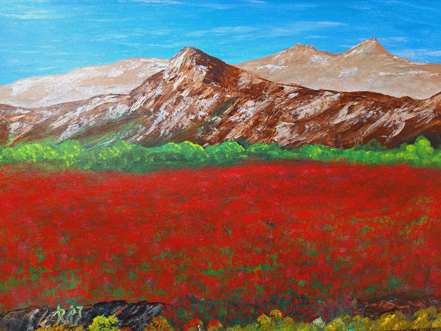 Ensayo 159 Acrylic Paper Landscaping