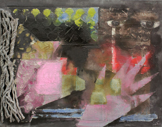 TE RECUERDO Media Mixta Lienzo Figura