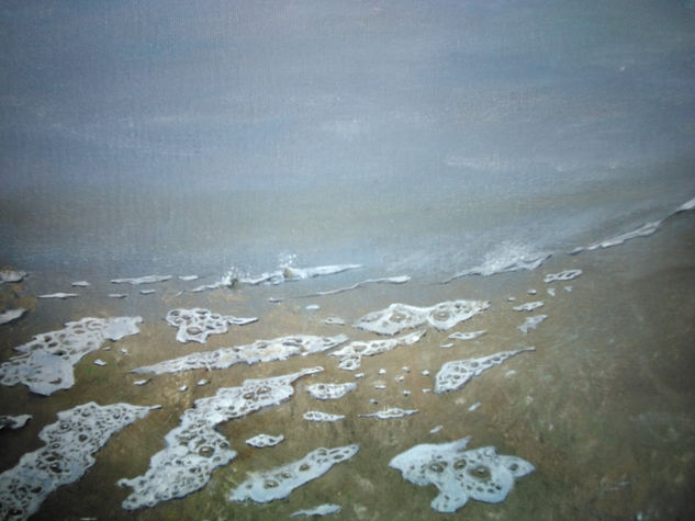 LA PLAYA Oil Canvas Marine Painting