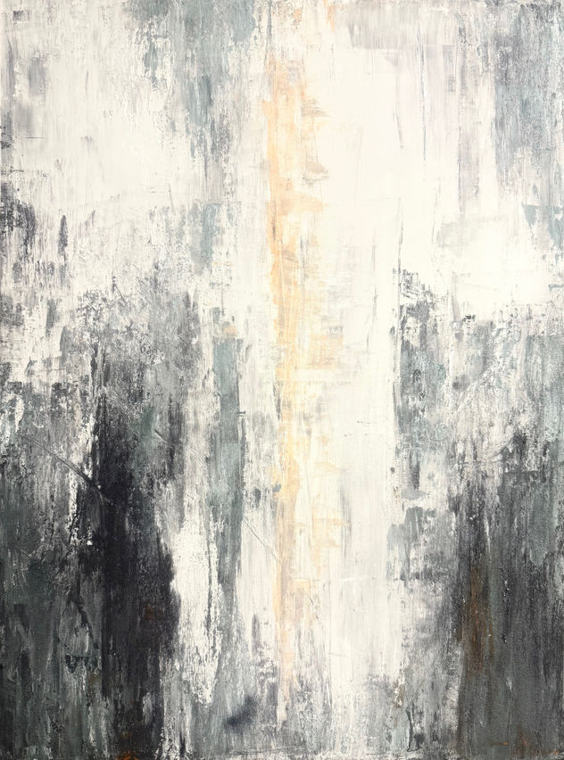 Ráfagas: pintura abstracta contemporánea en técnica mixta con acrílico pintada a mano,arte moderno original para decoración de interiores