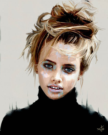 16 Oil Canvas Portrait