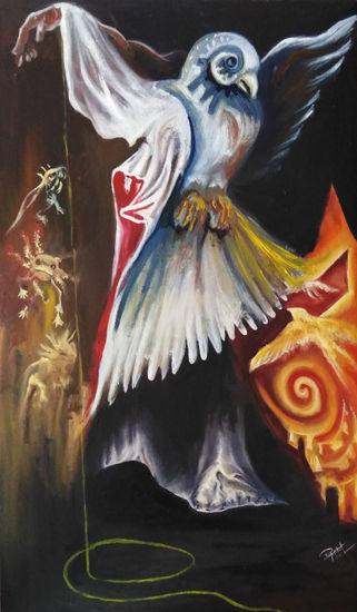 Dvinus Oil Canvas Figure Painting