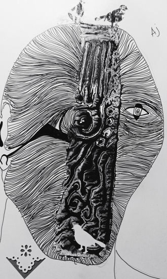 APUNTE PARA ARKETIPO. EL CARCELERO. Monoprint