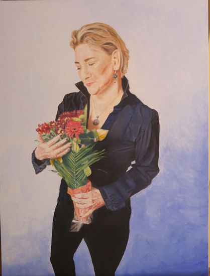 El duelo Oil Canvas Portrait