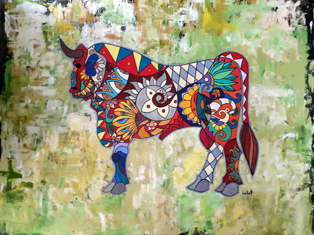 Arquetipo Picasiano II Mixed media Canvas Animals
