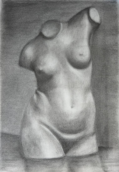 Busto Griego Charcoal