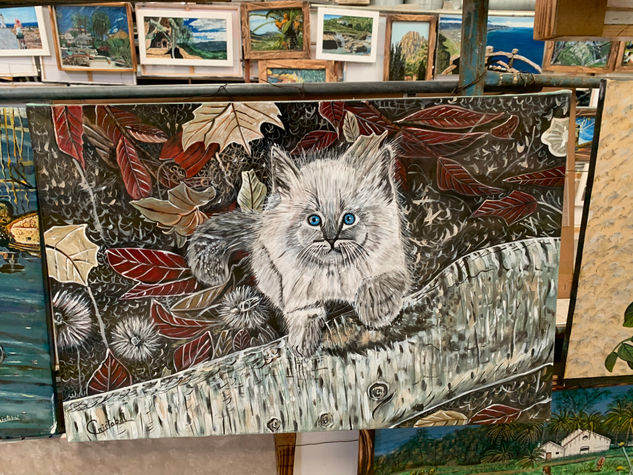 262 Óleo Lienzo Animales