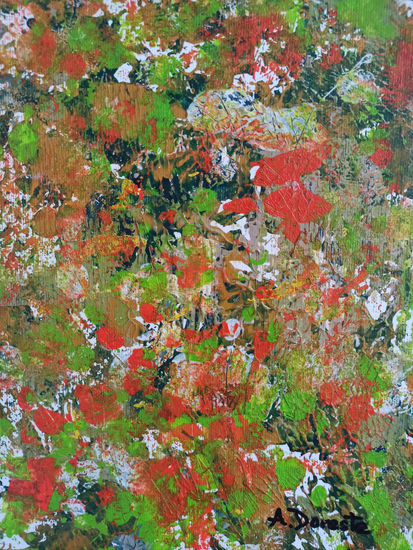 Estallido de la primavera Acrílico Papel Floral