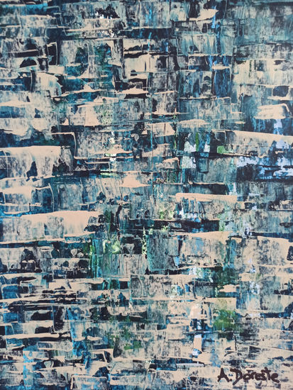 Composición fragmentada Acrylic Paper Others