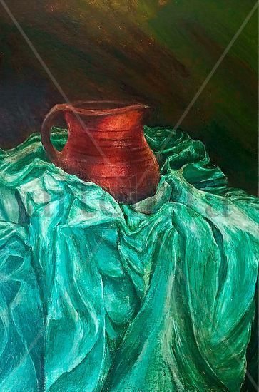Jarra de barro / Clay jug Otros Otros Bodegones