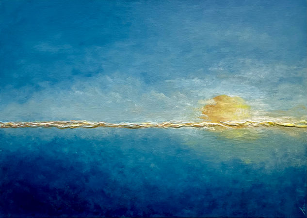 Alba Oil Canvas Marine Painting