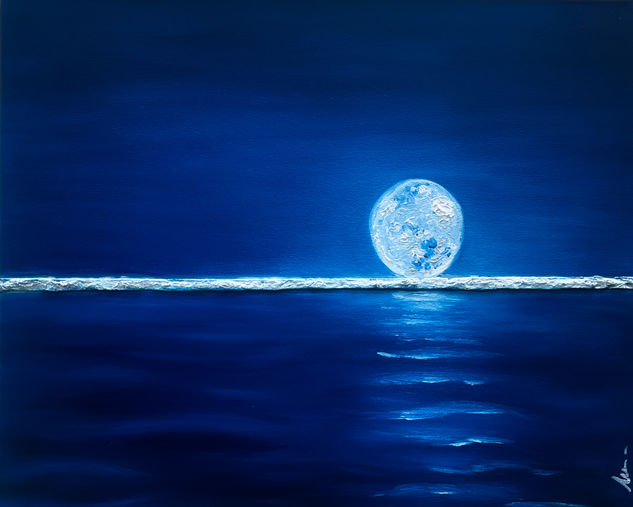 San Blas Oil Canvas Marine Painting