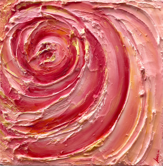 Very Oil Canvas Floral Painting