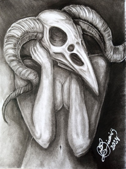 O’culto al Cesar =(Nascosto a Cesare) Charcoal