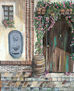 Puerta con flores
