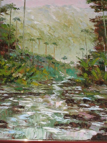 rio Cali Oil Canvas Landscaping