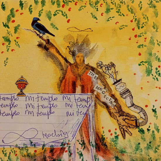 Proyecto arcanos mayores EL MAGO Lienzo Otros