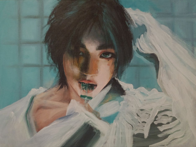 HJ Acrylic Canvas Portrait